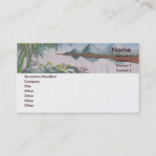 Tarjeta de presentación de Beijing