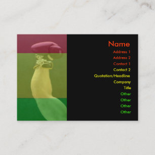 Tarjeta de presentación de Boxeo