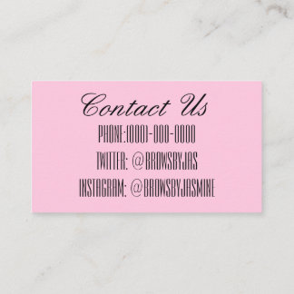 Tarjeta de presentación de Browns