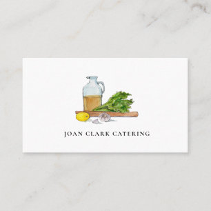 Tarjeta de presentación de Chef Personal