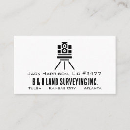 Tarjeta de presentación de código QR para el recon