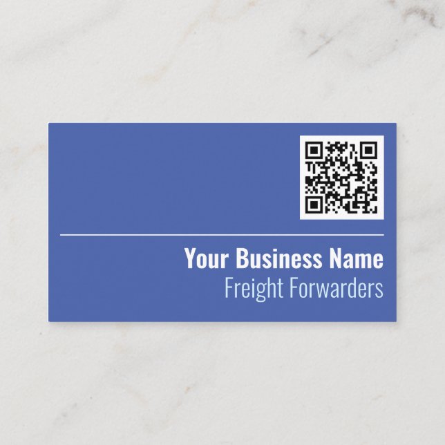 Tarjeta de presentación de código QR para retenedo (Reverso)
