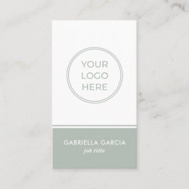 Tarjeta de presentación de códigos QR escaneable c