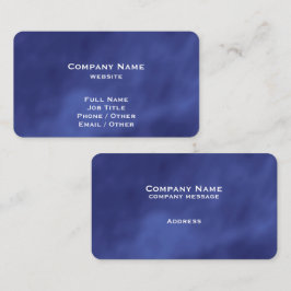 Tarjeta de presentación de color violeta púrpura