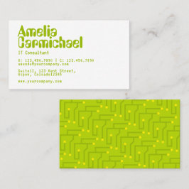 Tarjeta de presentación de Consultor de Tecnología