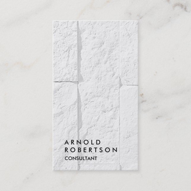 Tarjeta de presentación de consultor moderno de pa (Anverso)