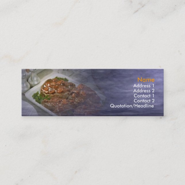 Tarjeta de presentación de crías de cerdo (Anverso)