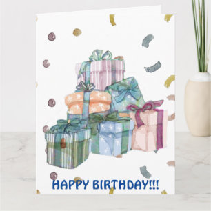 TARJETA DE PRESENTACIÓN DE CUMPLEAÑOS