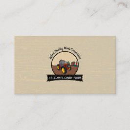Tarjeta de presentación de Dairy Farm
