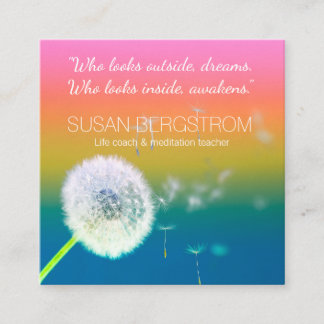 Tarjeta de presentación de Dandelion