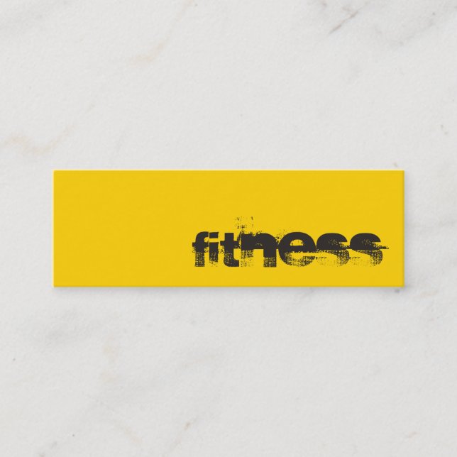 Tarjeta de presentación de deportes de moda creati (Anverso)