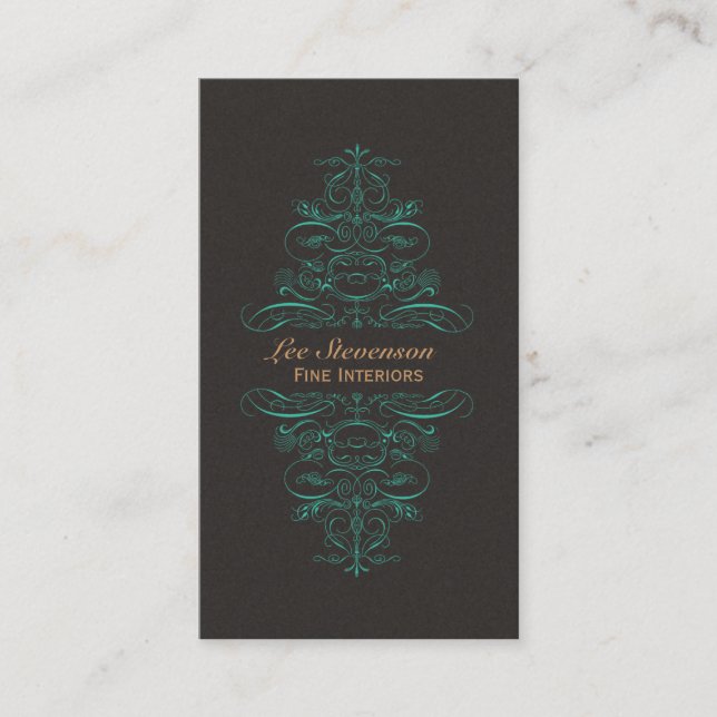 Tarjeta de presentación de desplazamiento de la or (Anverso)