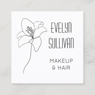 Tarjeta de presentación de dibujo de Daffodil