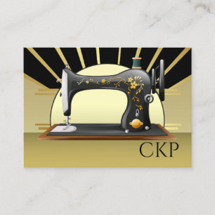 Tarjeta de presentación de Diseñador de costura