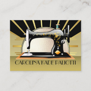 Tarjeta de presentación de Diseñador de costura