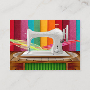 Tarjeta de presentación de Diseñador de costura