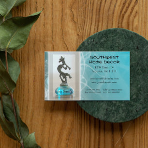 Tarjeta de presentación de diseño del suroeste