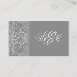 Tarjeta de presentación de diseño floral de resume