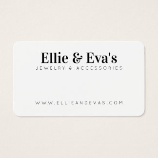 Tarjeta de presentación de diseño moderno y person