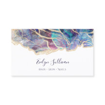 tarjeta de presentación de diseño optental oscuro