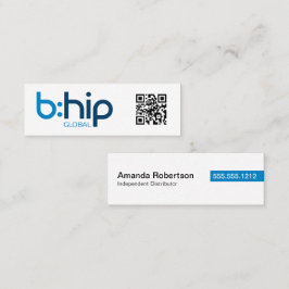 Tarjeta de presentación de distribuidor de b:HIP