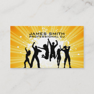 Tarjeta de presentación de DJ