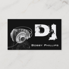 tarjeta de presentación de Dj