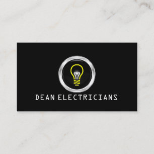 Tarjeta de presentación de Electricidad Eléctrica