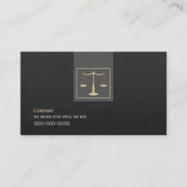 Tarjeta de presentación de Escala de Justicia