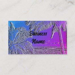 Tarjeta de presentación de escenas de la playa Gra