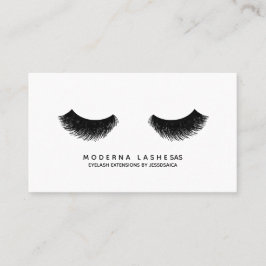 Tarjeta de presentación de extensión de Eyelash de