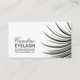 Tarjeta de presentación de extensiones de Eyelash