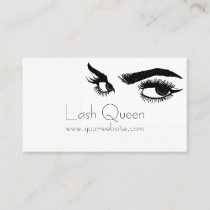 Tarjeta de presentación de Eyelash Extensions Stud
