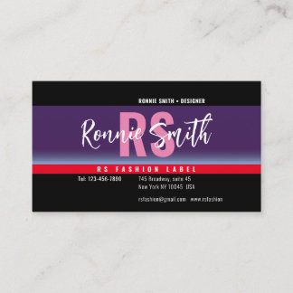 Tarjeta de presentación de firmas