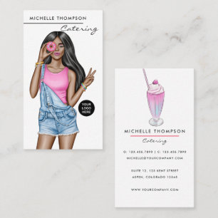 Tarjeta de presentación de Food Catering