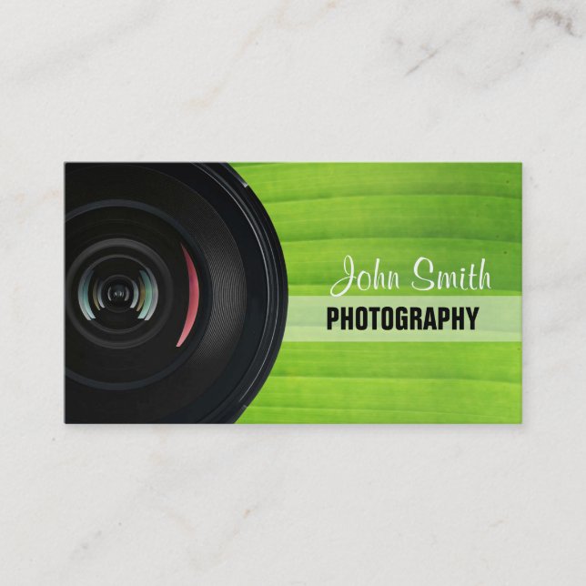 Tarjeta de presentación de fotografías de la franj (Anverso)
