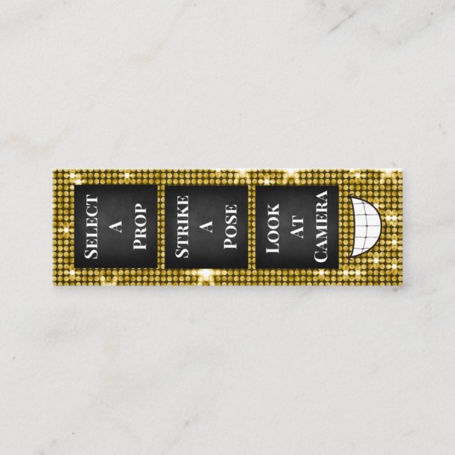 Tarjeta de presentación de fotos (Anverso)