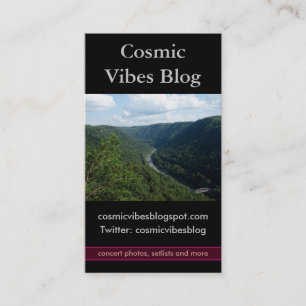 Tarjeta de presentación de fotos de las montañas v