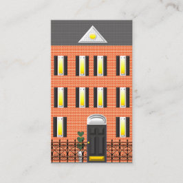 Tarjeta de presentación de fotos de Realtor Brick 