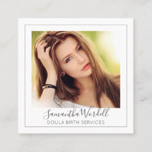 Tarjeta de presentación de fotos Personalizado Dou