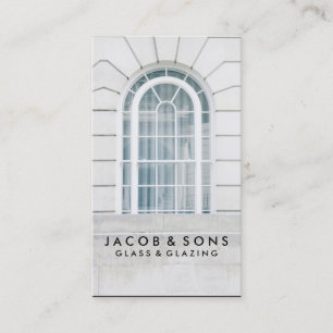 Tarjeta de presentación de Glass Glazier Work