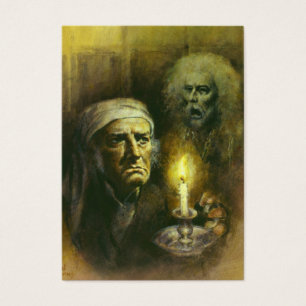 Tarjeta de presentación de gothic Scrooge ACEO de 