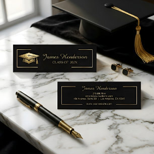 Tarjeta de Presentación de Graduación Graduados Ne
