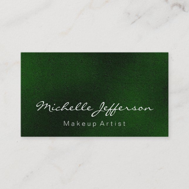 Tarjeta de presentación de guiones de artista de m (Anverso)