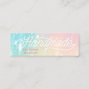 Tarjeta de presentación de guiones personalizados