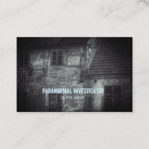 Tarjeta de presentación de Haunted para Investigad