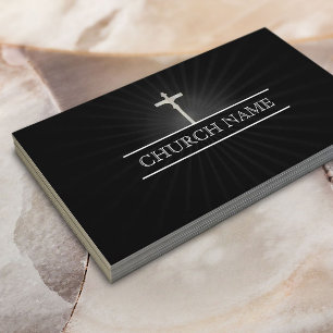 Tarjeta de presentación de Holy Lights Cross Churc