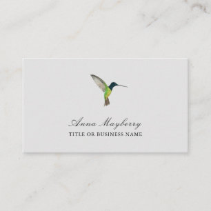 Tarjeta de presentación de Hummingbird