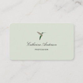 Tarjeta de presentación de Hummingbird