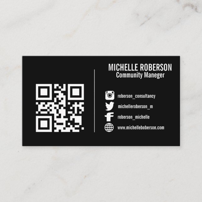 Tarjeta de presentación de imagen del logo de rede (Anverso)
